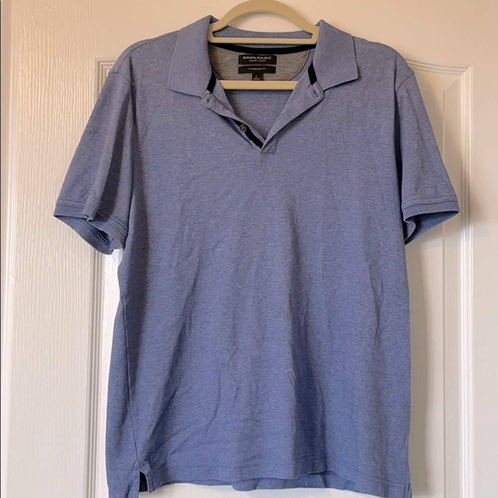 Men’s Banana Republic luxury touch polo